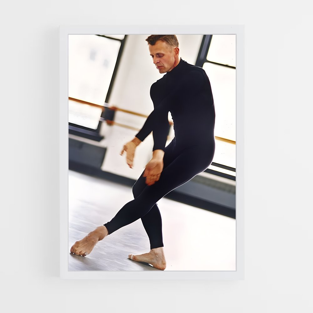 Poster Mikhail baryshnikov – affiche Danse (vue 3)